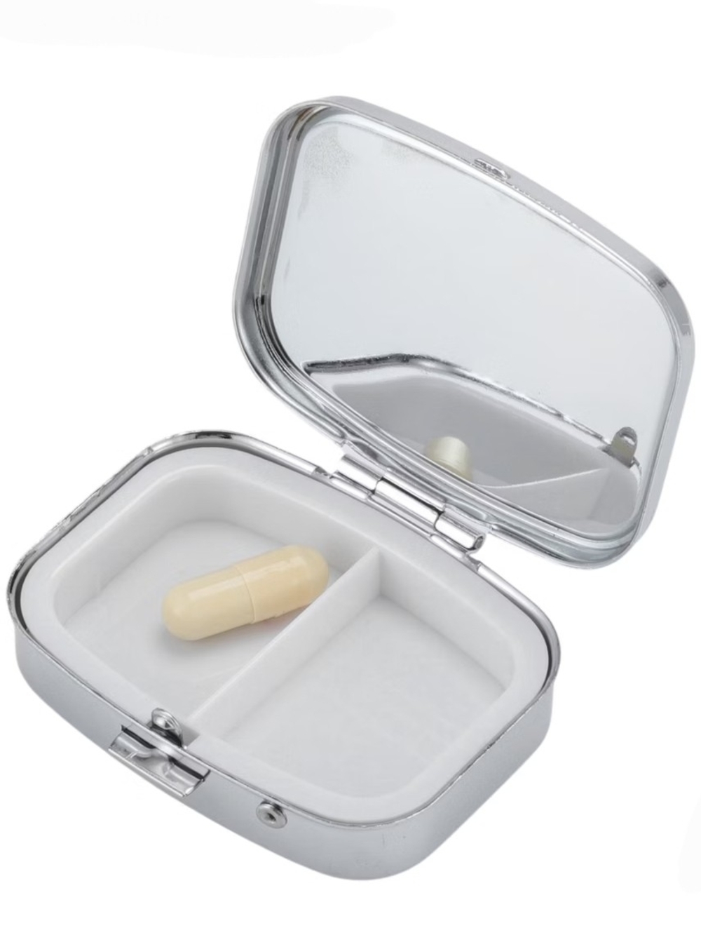 Van Gogh Almond Blossom Pill Box 2 Compartment Pill Case / Pill Organizer BNIB - Picture 8 of 16